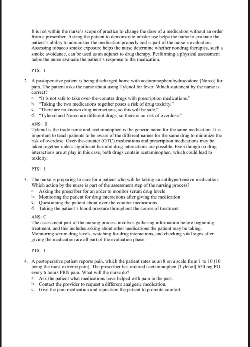 Test Bank Lehne’s Pharmacology for Nursing Care 11th Edition by Jacqueline Rosenjack Burchum