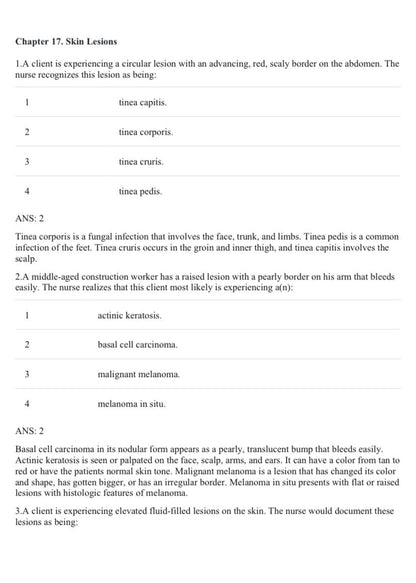 Test Bank Primary Care: Art and Science of Advanced Practice Nursing - An Interprofessional Approach 5th Edition by Dunphy