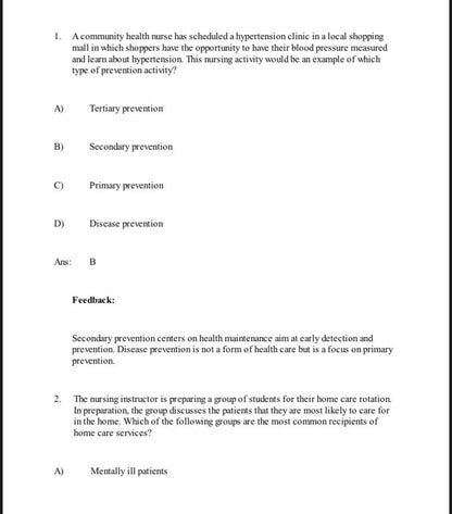 Test Bank Brunner & Suddarth's Medical-Surgical Nursing 15th Edition by Hinkle